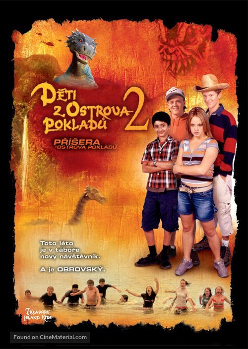 Treasure Island Kids: The Monster of Treasure Island - Czech DVD movie cover