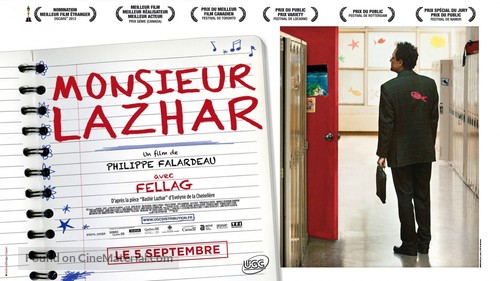 Monsieur Lazhar - French Movie Poster