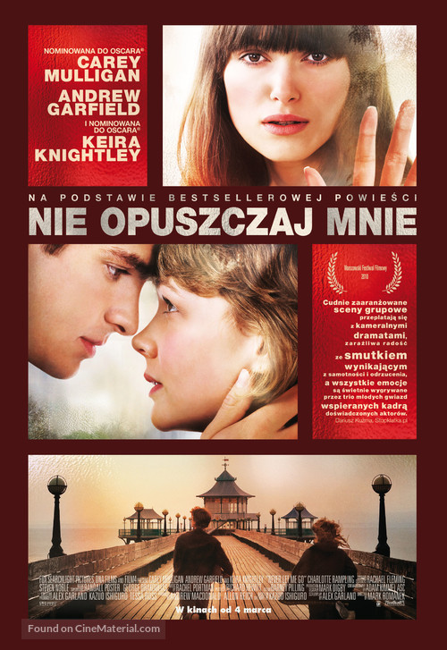 Never Let Me Go - Polish Movie Poster