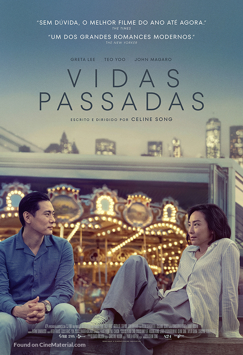 Past Lives - Brazilian Movie Poster