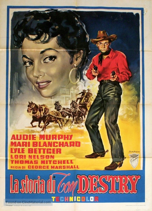 Destry - Italian Movie Poster