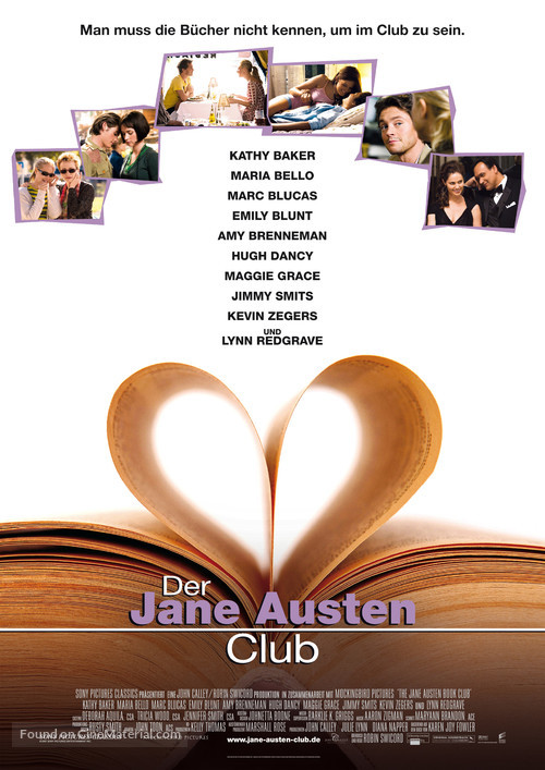 The Jane Austen Book Club - German Movie Poster