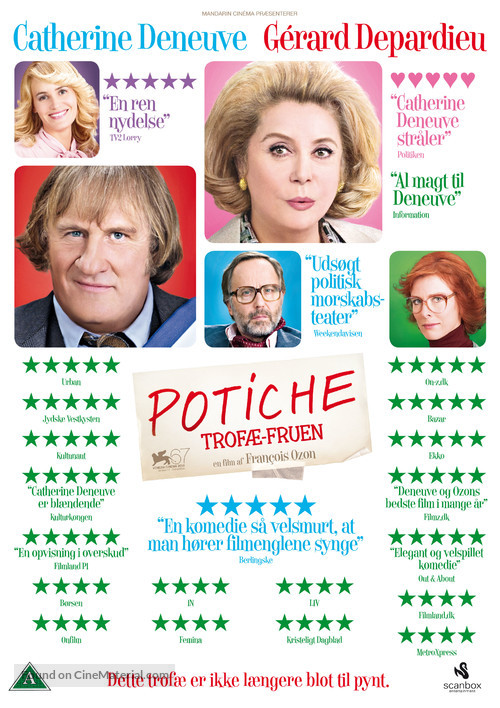 Potiche - Danish DVD movie cover