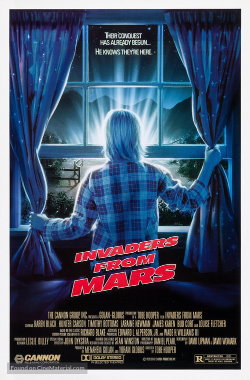 Invaders from Mars - Advance movie poster