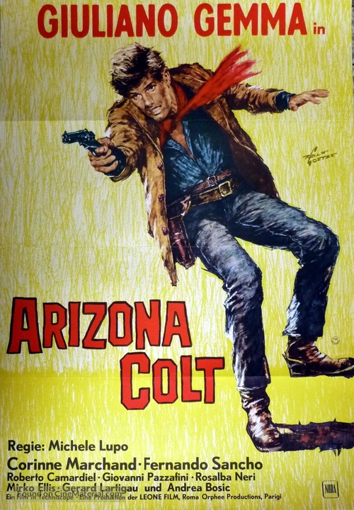 Arizona Colt - German Movie Poster