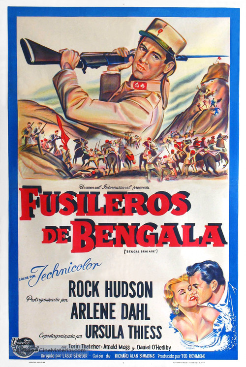 Bengal Brigade - Argentinian Movie Poster