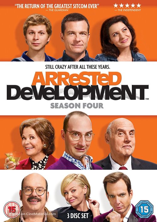 &quot;Arrested Development&quot; - British DVD movie cover