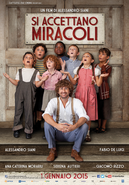 Si accettano miracoli - Italian Movie Poster