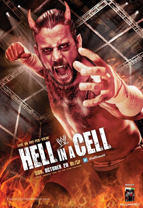 WWE Hell in a Cell - Movie Poster