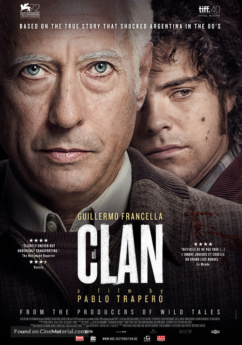 El Clan - Belgian Movie Poster