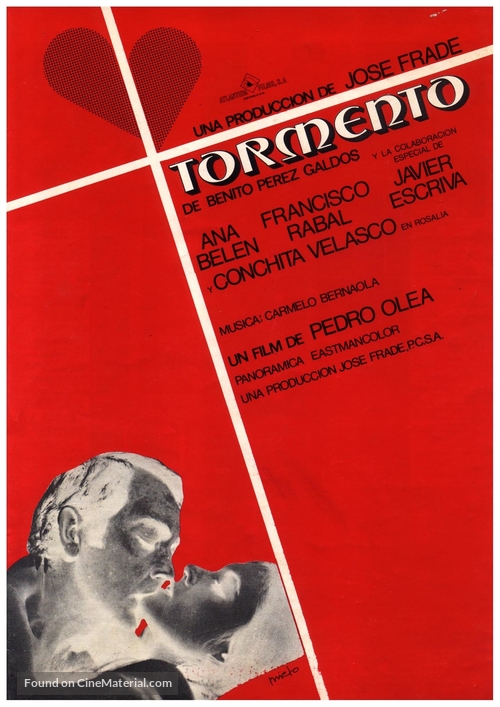 Tormento - Spanish Movie Poster