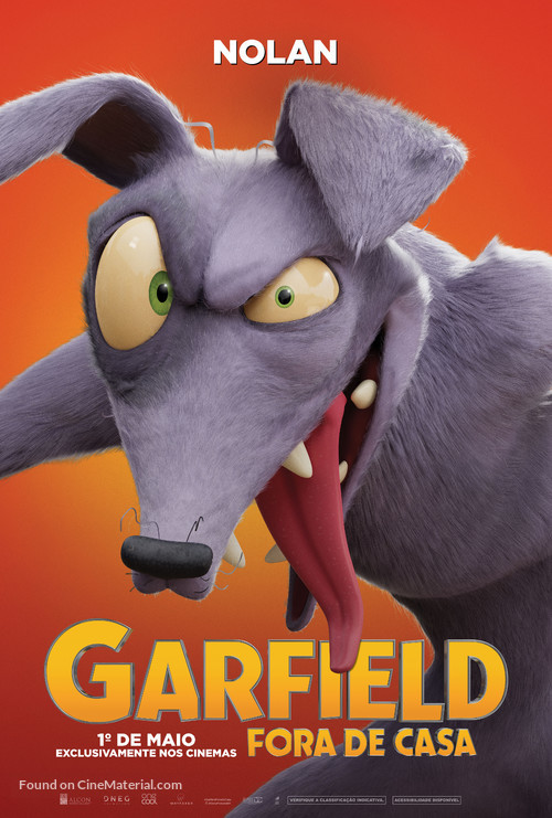 The Garfield Movie - Brazilian Movie Poster