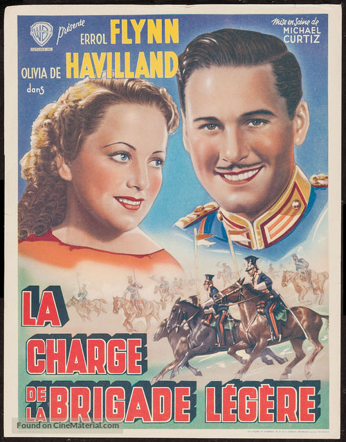 The Charge of the Light Brigade - Belgian Movie Poster