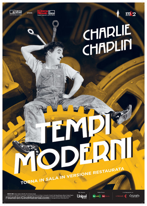 Modern Times - Italian Re-release movie poster