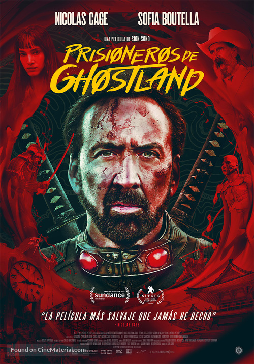 Prisoners of the Ghostland - Spanish Movie Poster