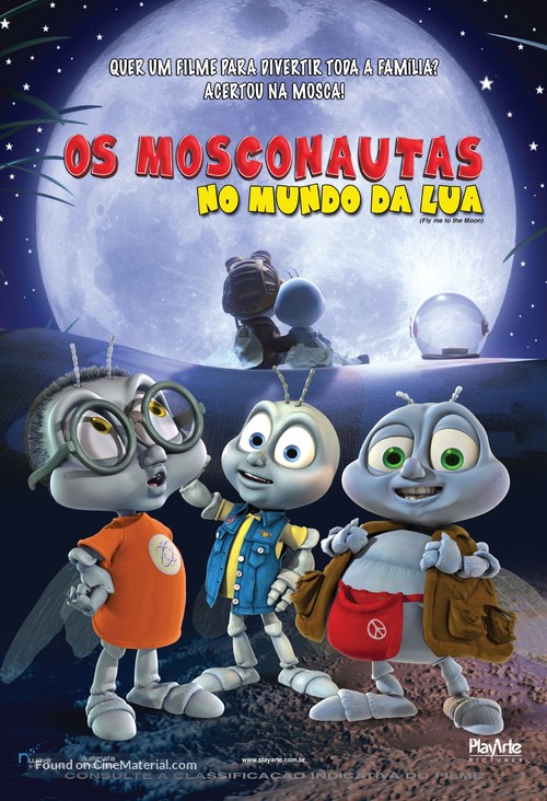 Fly Me to the Moon - Brazilian Movie Poster