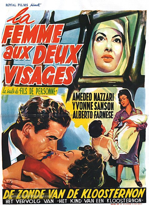 L&#039;angelo bianco - Belgian Movie Poster