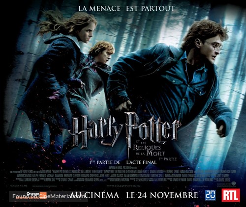 Harry Potter and the Deathly Hallows - Part 1 - French Movie Poster