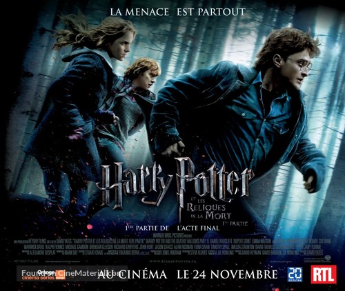 Harry Potter and the Deathly Hallows: Part I - French Movie Poster