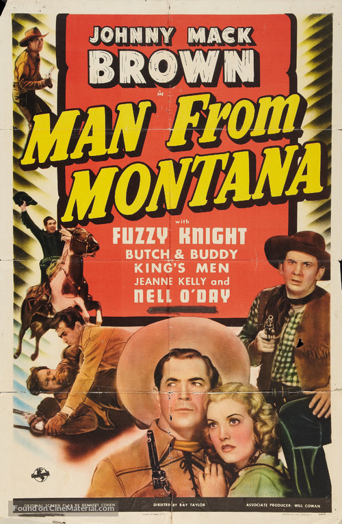 Man from Montana - Movie Poster