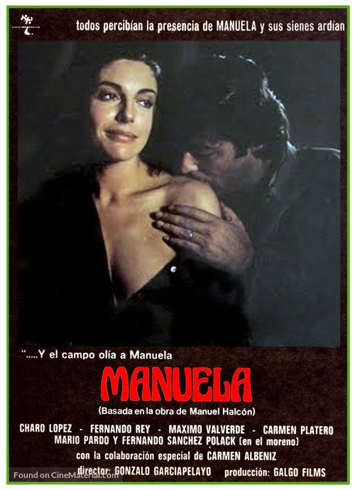 Manuela - Spanish Movie Poster