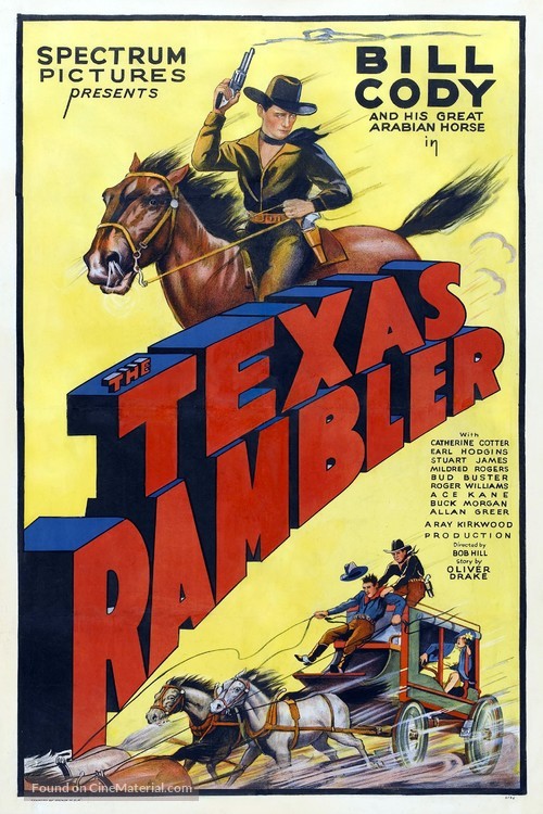 The Texas Rambler - Movie Poster