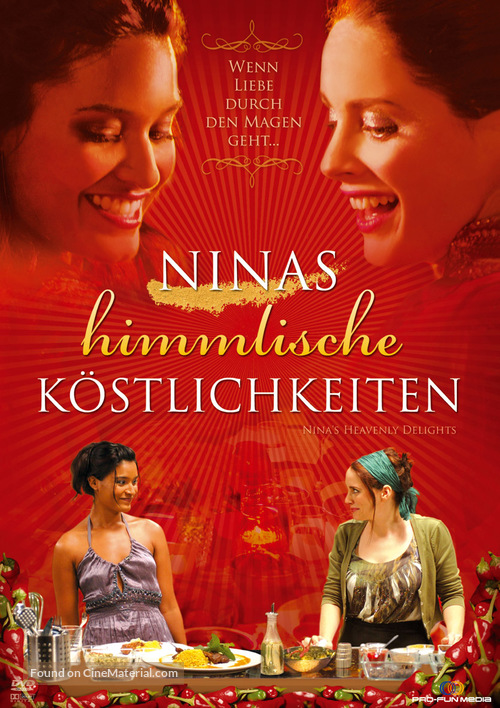 Nina&#039;s Heavenly Delights - German Movie Poster