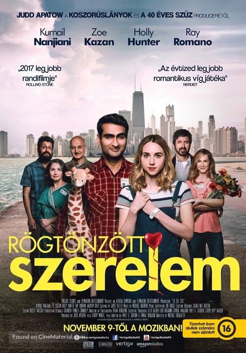 The Big Sick - Hungarian Movie Poster