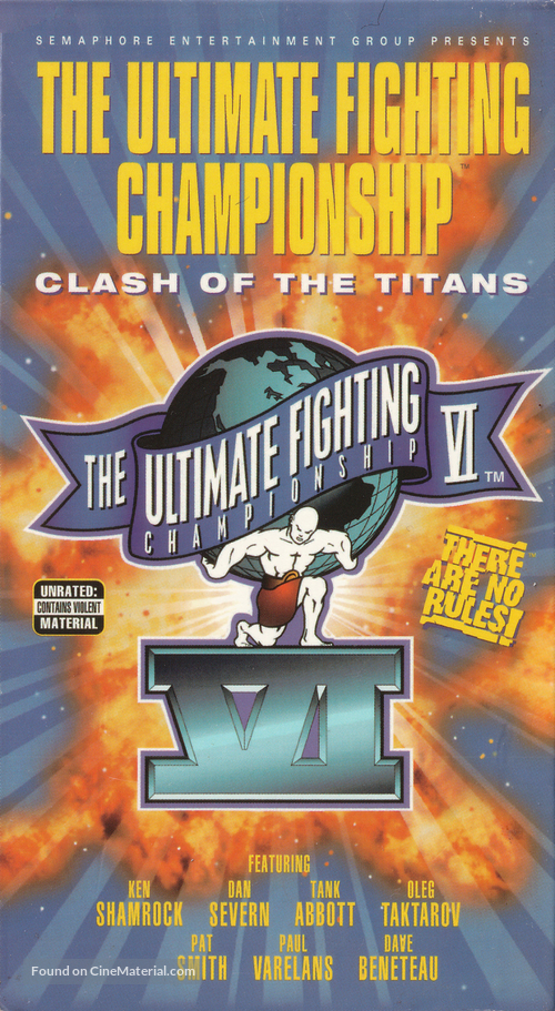 UFC VI: Clash of the Titans - Movie Cover