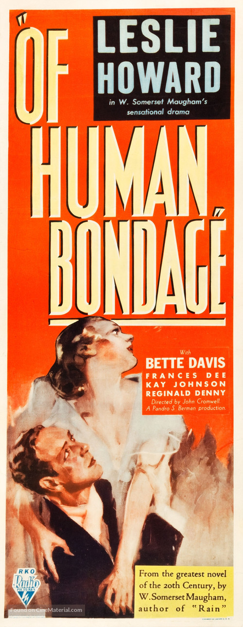 Of Human Bondage - Movie Poster