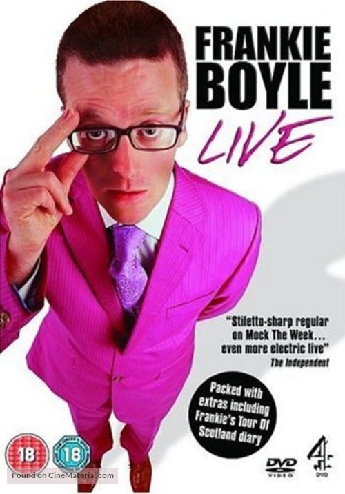 Frankie Boyle Live - British DVD movie cover