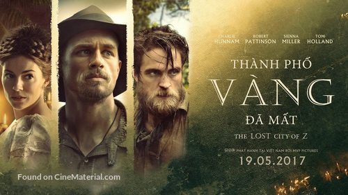 The Lost City of Z - Vietnamese poster