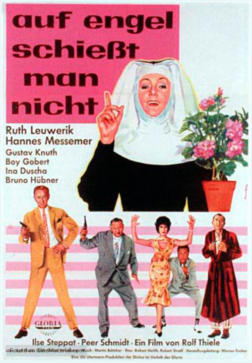 Auf Engel schie&szlig;t man nicht - German Movie Poster