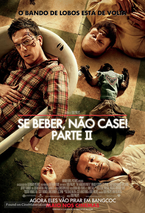 The Hangover Part II - Brazilian Movie Poster