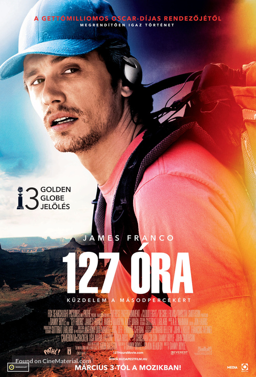 127 Hours - Hungarian Movie Poster