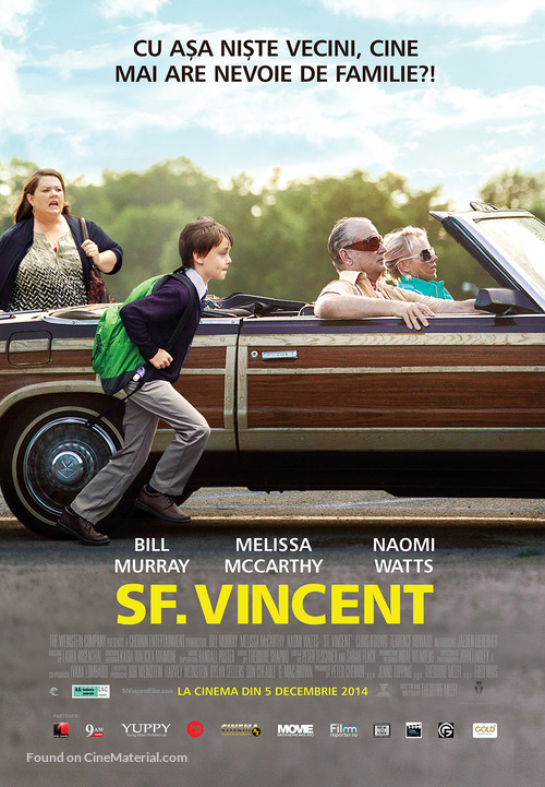 St. Vincent - Romanian Movie Poster