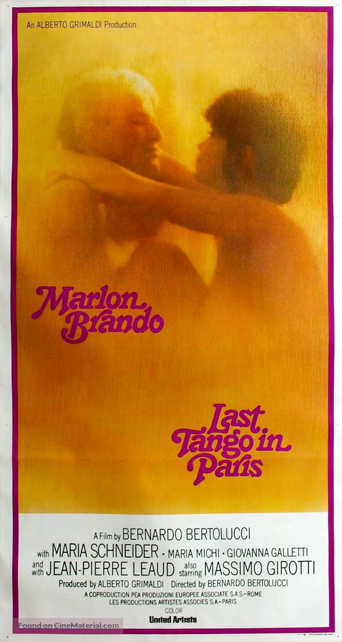 Ultimo tango a Parigi - Movie Poster