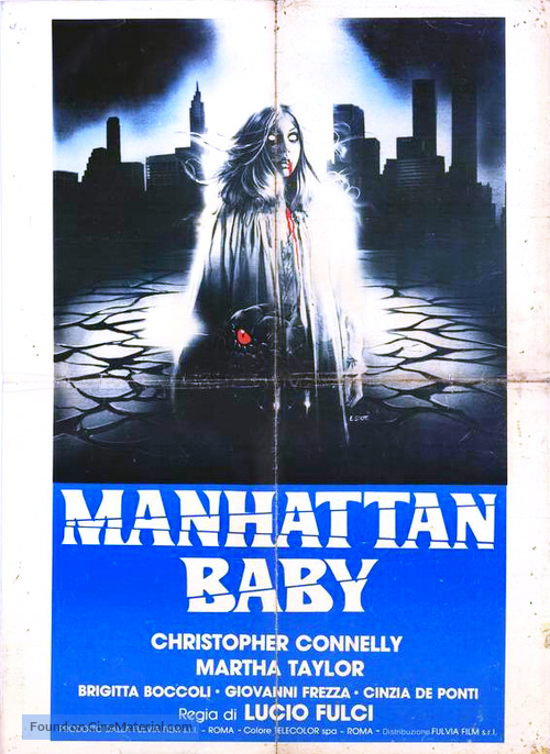 Manhattan Baby - Italian Movie Poster