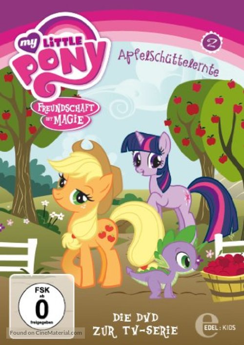 &quot;My Little Pony: Friendship Is Magic&quot; - German DVD movie cover