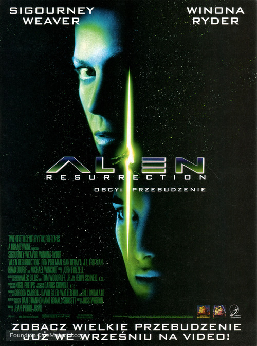 Alien: Resurrection - Polish Movie Poster