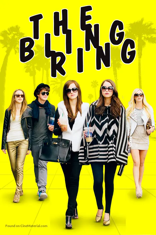 The Bling Ring - DVD movie cover