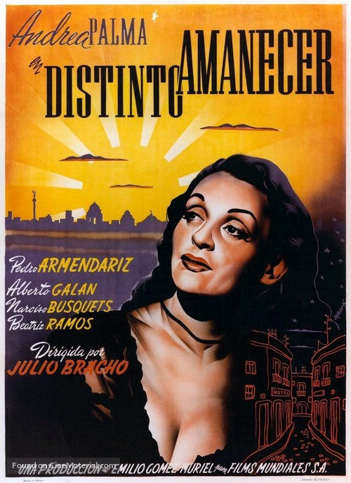Distinto amanecer - Mexican Movie Poster