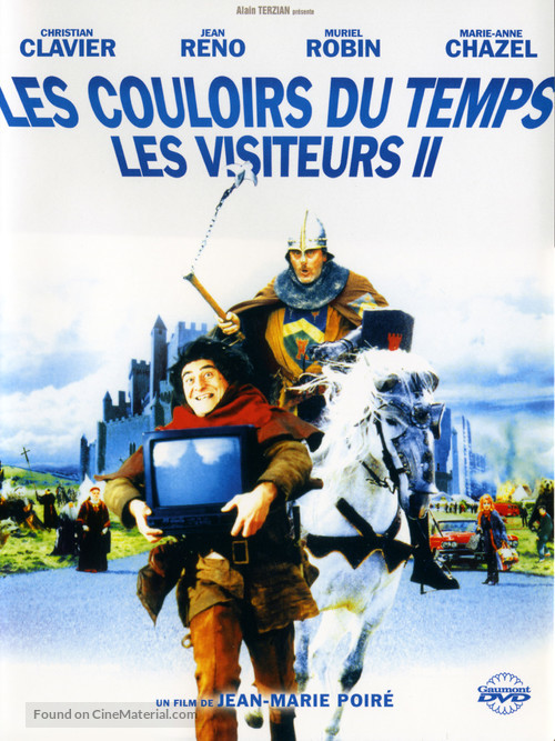 Les couloirs du temps: Les visiteurs 2 - French DVD movie cover