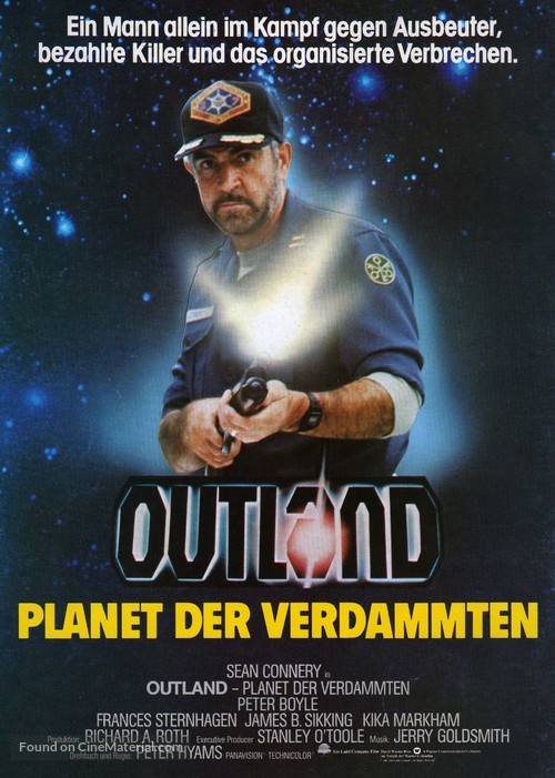 Outland - German Movie Poster