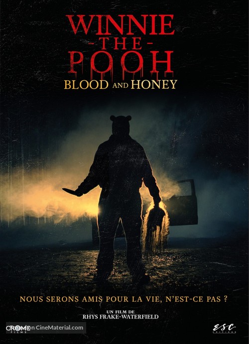 Winnie-The-Pooh: Blood and Honey - French DVD movie cover