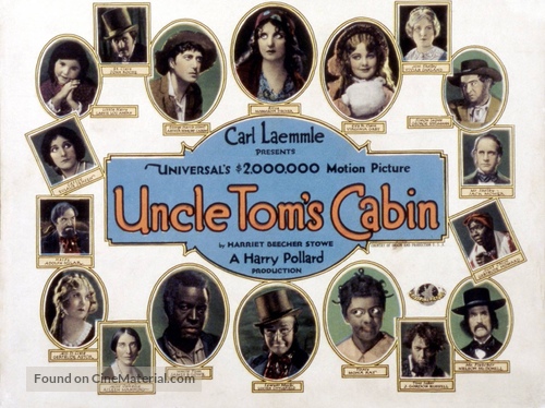 Uncle Tom&#039;s Cabin - Movie Poster