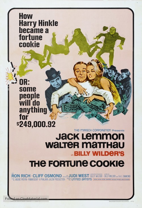 The Fortune Cookie - Movie Poster