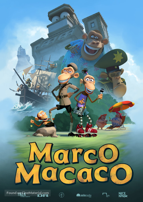 Marco Macaco - Danish Movie Poster