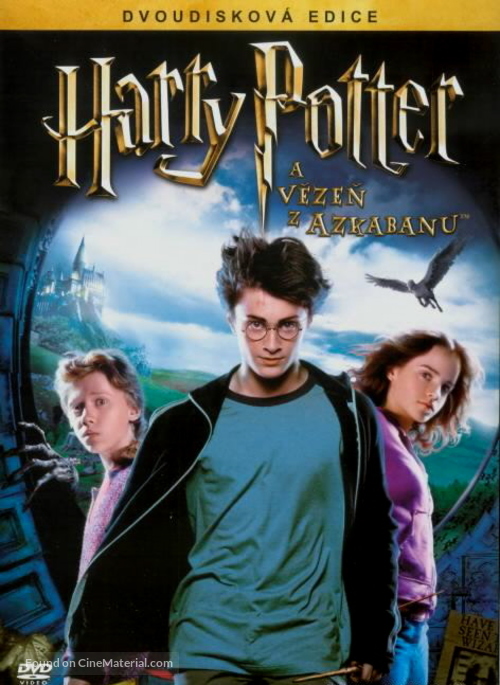 Harry Potter and the Prisoner of Azkaban - Czech DVD movie cover