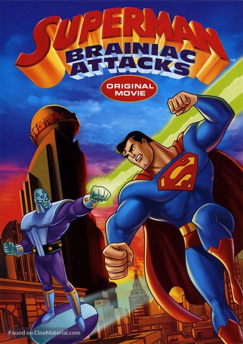 Superman: Brainiac Attacks - DVD movie cover
